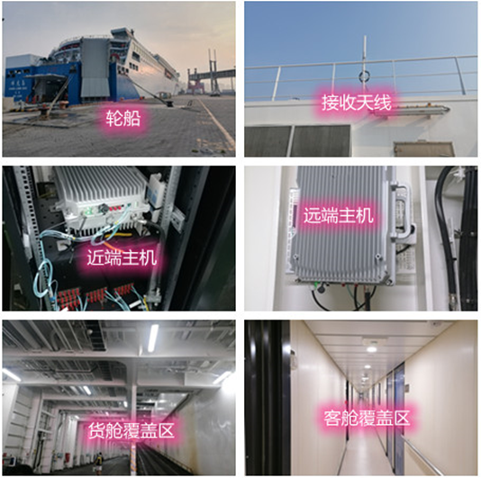 江门海上游轮轮船渔船覆盖案例